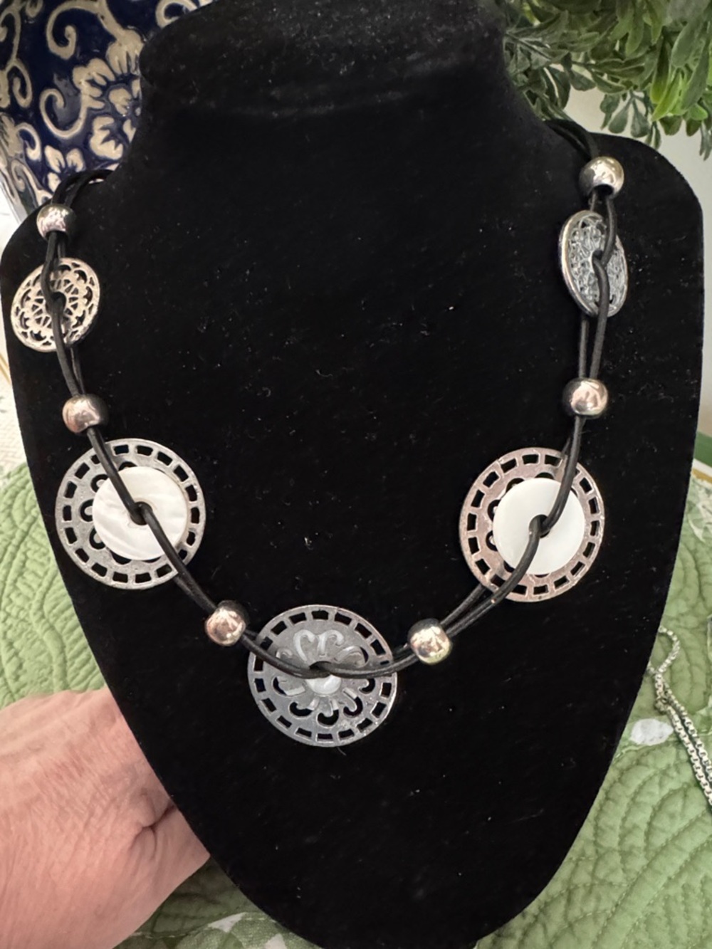 Multi-Color Beaded Statement Necklace Set - Women Jewelry - Picture 7 of 11